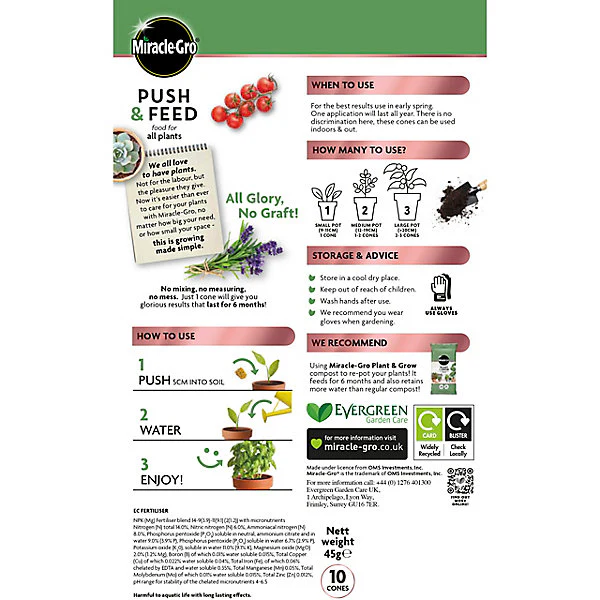 Miracle Grow Continuous Release Plant Food - Image 2