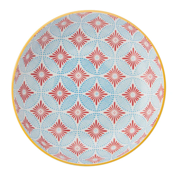 Mikasa Blue Mosaic Pasta Bowl - Image 3