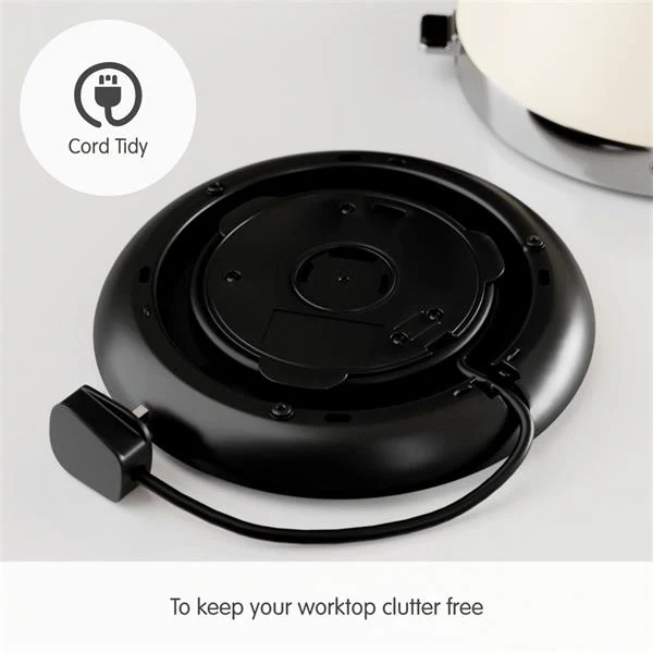Morphy Richards 1.5L Venture Pyramid Kettle - Cream - Image 4