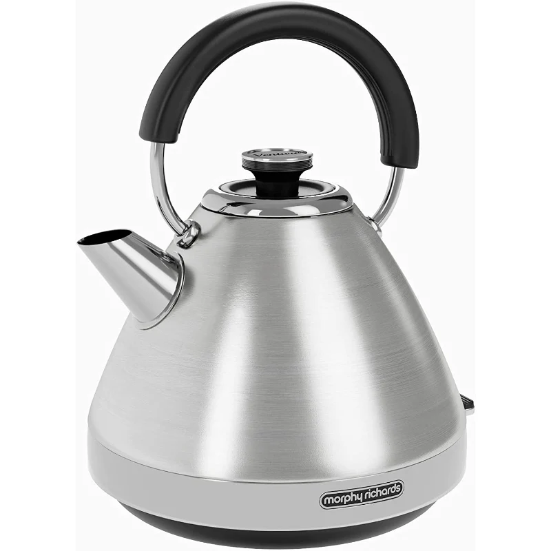 Morphy Richards 1.5L Venture Pyramid Kettle - Silver