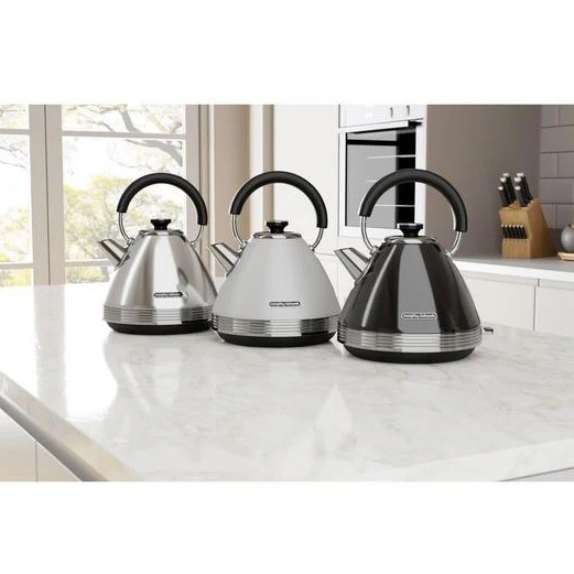Morphy Richards 1.5L Venture Rapid Boil Kettle - Polished Steel - Image 2