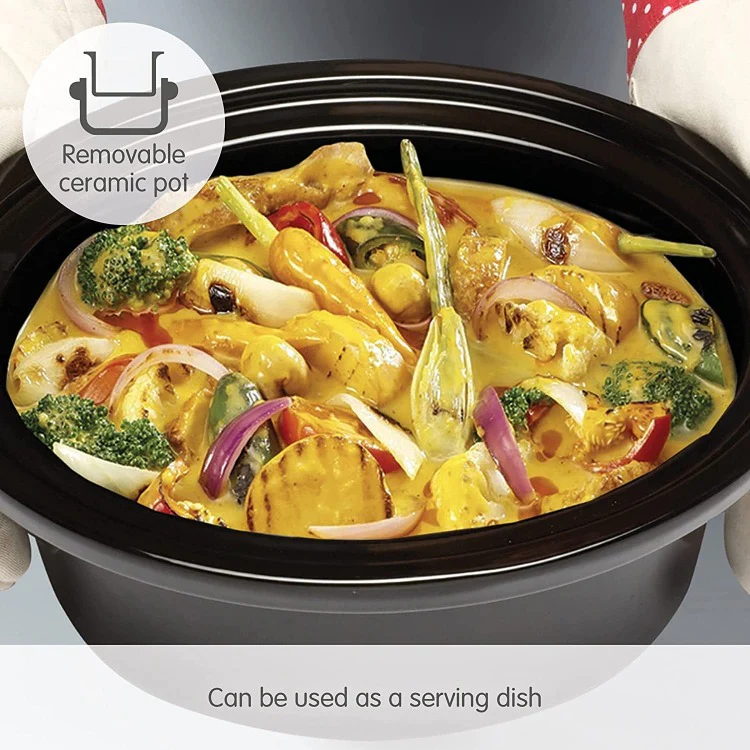Morphy Richards 3.5Ltr Stainless Steel Slow Cooker - Image 2