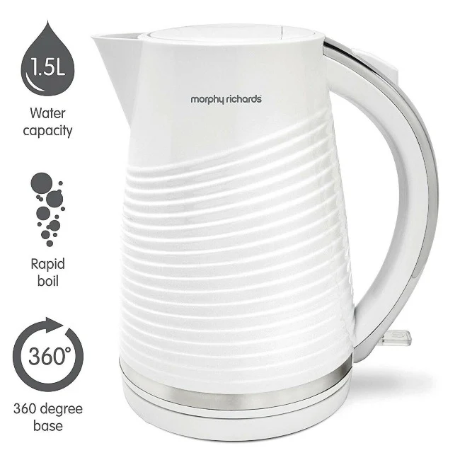 Morphy Richards Dune White 1.5 Litre Jug Kettle - Image 2