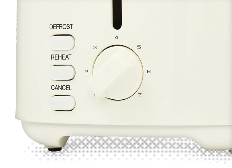 MORPHY RICHARDS EQUIP 2 SLICE TOASTER CREAM - Image 6