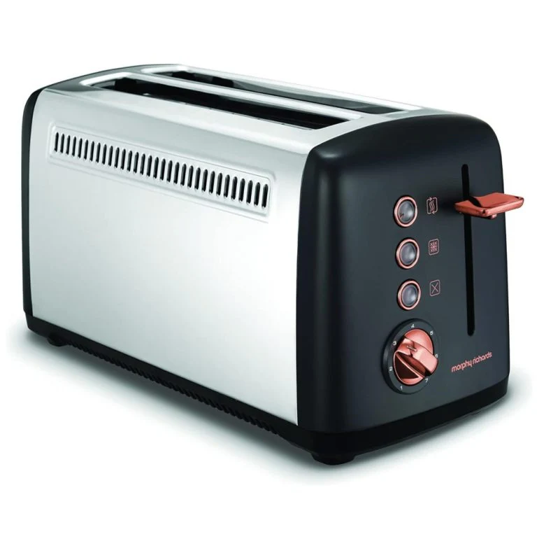 Morphy Richards 4 Slice Long Slot Toaster – Rose Gold