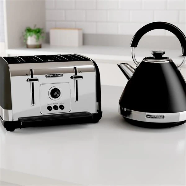 Morphy Richards Venture 4 Slice Toaster - Black - Image 6