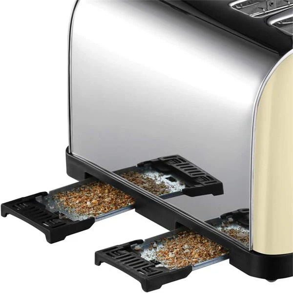 Morphy Richards Venture 4 Slice Toaster - Cream - Image 5
