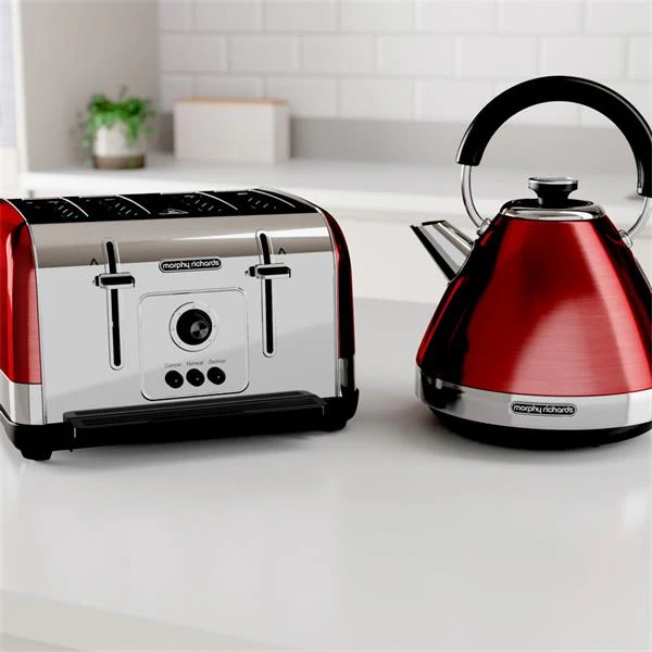 Morphy Richards Venture 4 Slice Toaster - Red - Image 6