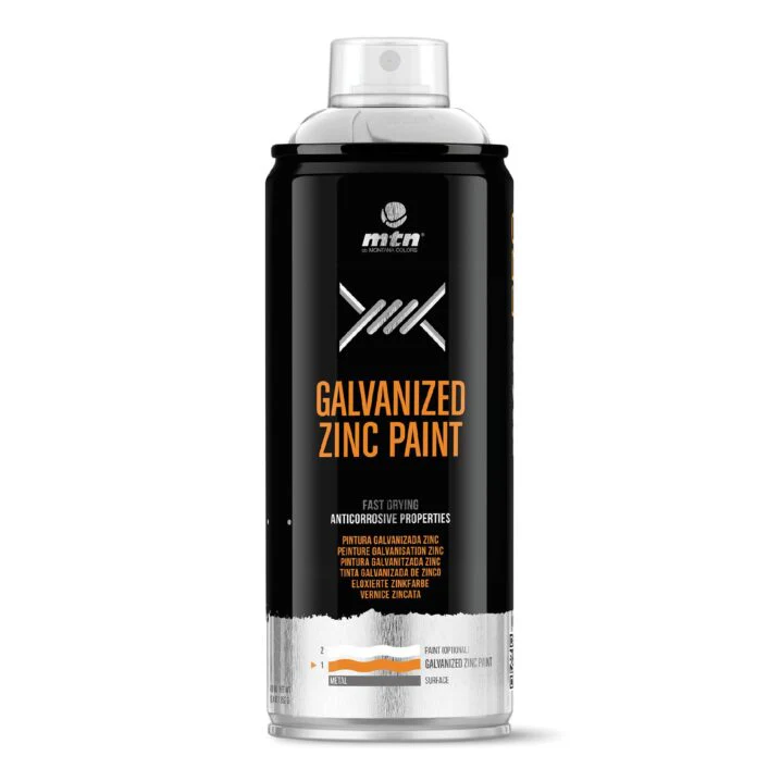 MTN PRO Cold Galvanized- 98% Zinc Rich 400ml Specialties..