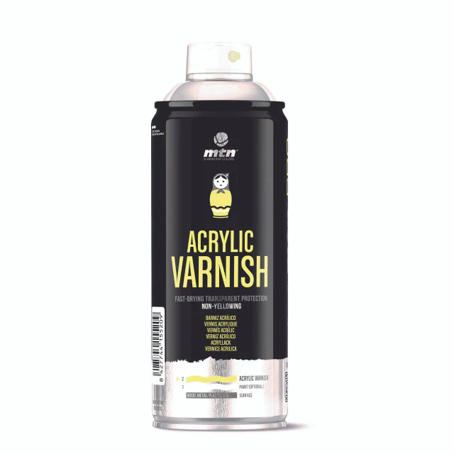 MTN PRO Satin Acrylic Varnish 400ml Specialties
