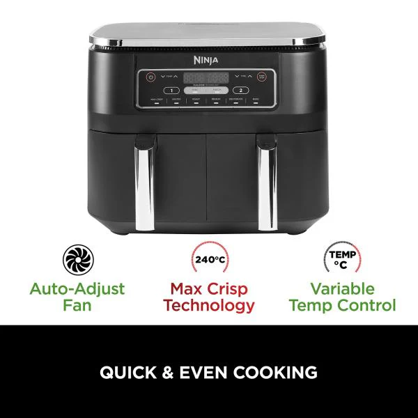 Ninja Dual Zone Air Fryer 7.6L - Image 4