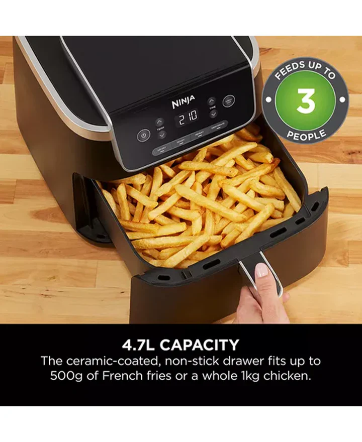 Ninja Pro 4.7L Air Fryer | Black - Image 8