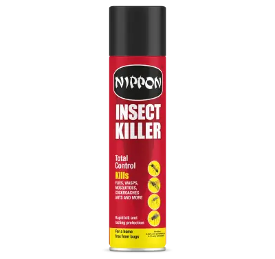 Nippon Total Insect Killer Spray 300ml Aerosol Flying & Crawling Insect Control PCS 99741