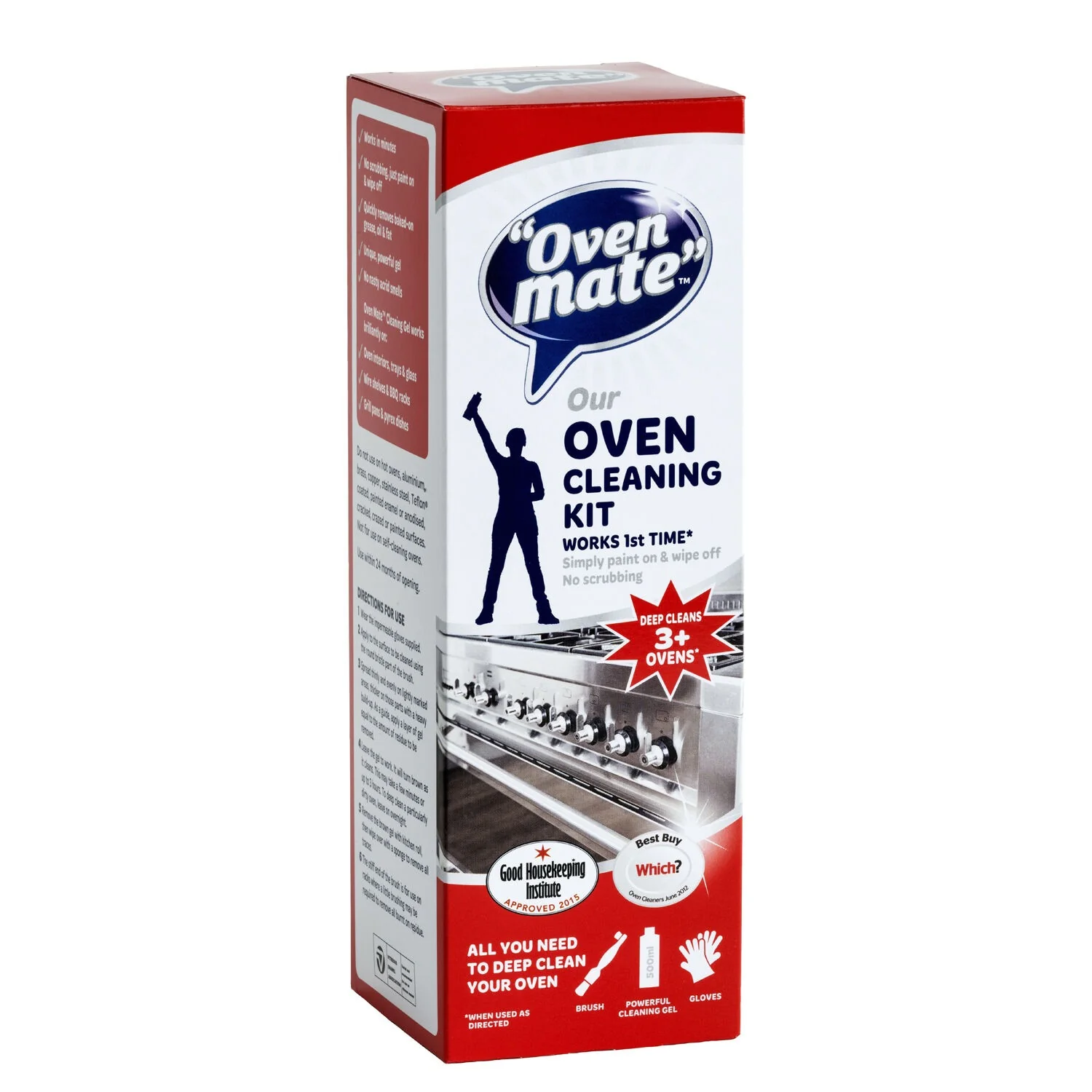 Oven Mate Original Oven Cleaning Kit – 500ml No-Scrub Formula - Image 4