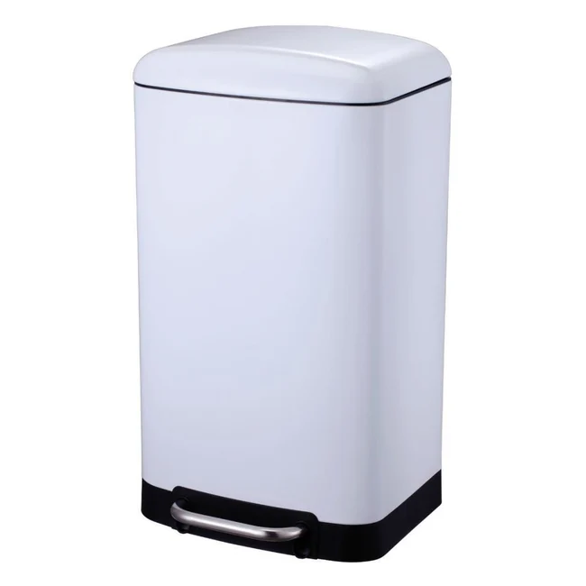 Oslo Pedal Bin 6Ltr White (BCBA2006WH)