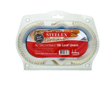 Pack of 40 Steelex 1Lb Loaf Liners