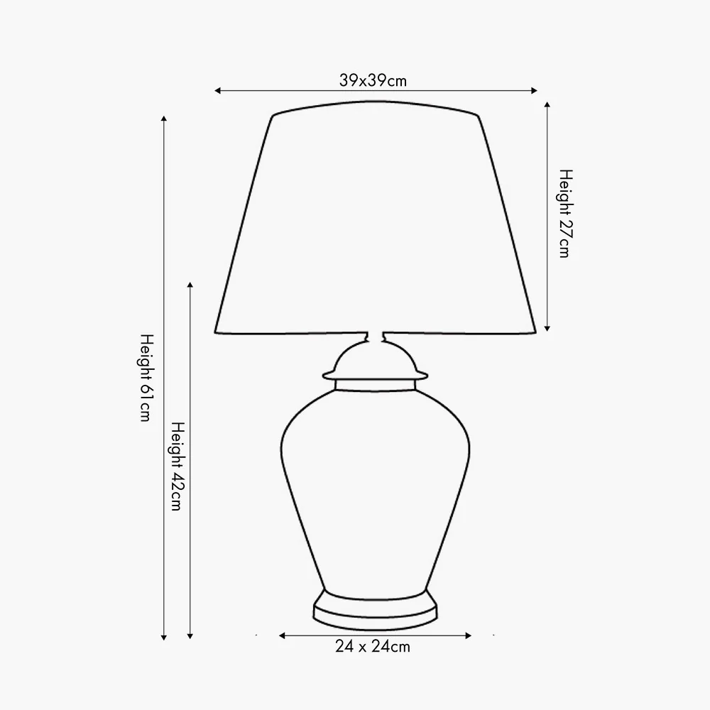 Papillon Butterfly Ceramic Table Lamp - Image 2