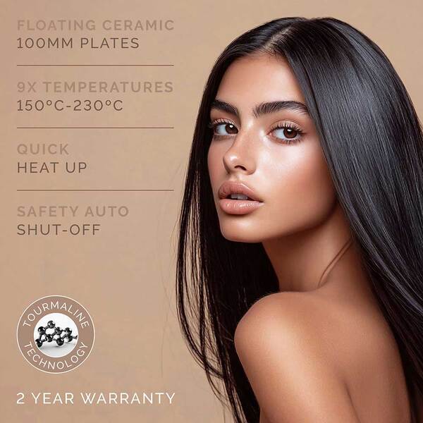 Paul Anthony 'StyleUltra' Ceramic Hair Straightener with Tourmaline - Image 3