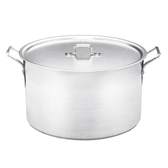 37cm Casserole/Ham Pot - 20ltr | Polished Aluminium