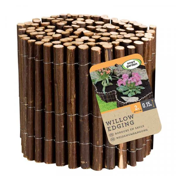 Plant Bed & Lawn Willow Edging 2m x 0.15m - Image 2