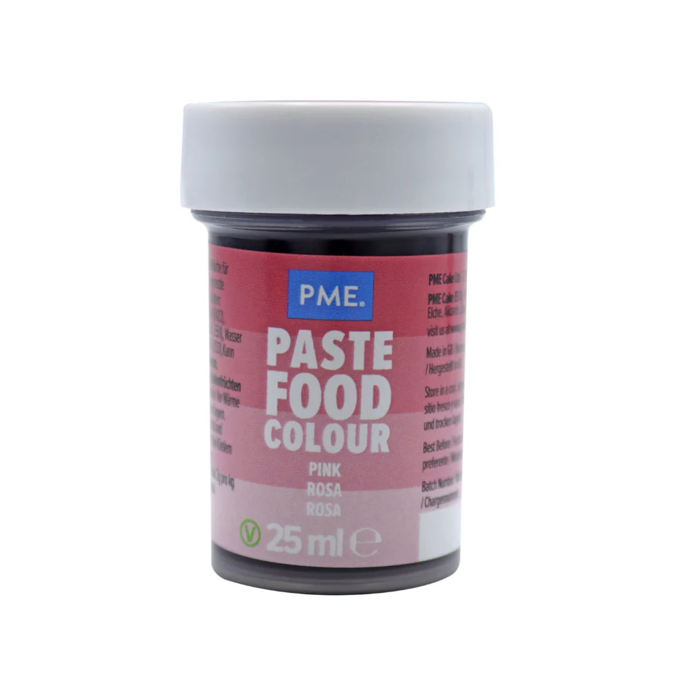 PME Food Colouring Paste Plum Pink 25G