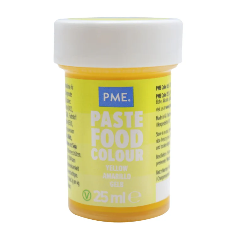 PME Food Colouring Paste Sunny Yellow