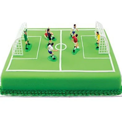 PME Football/Soccer Cake Topper Set of 9