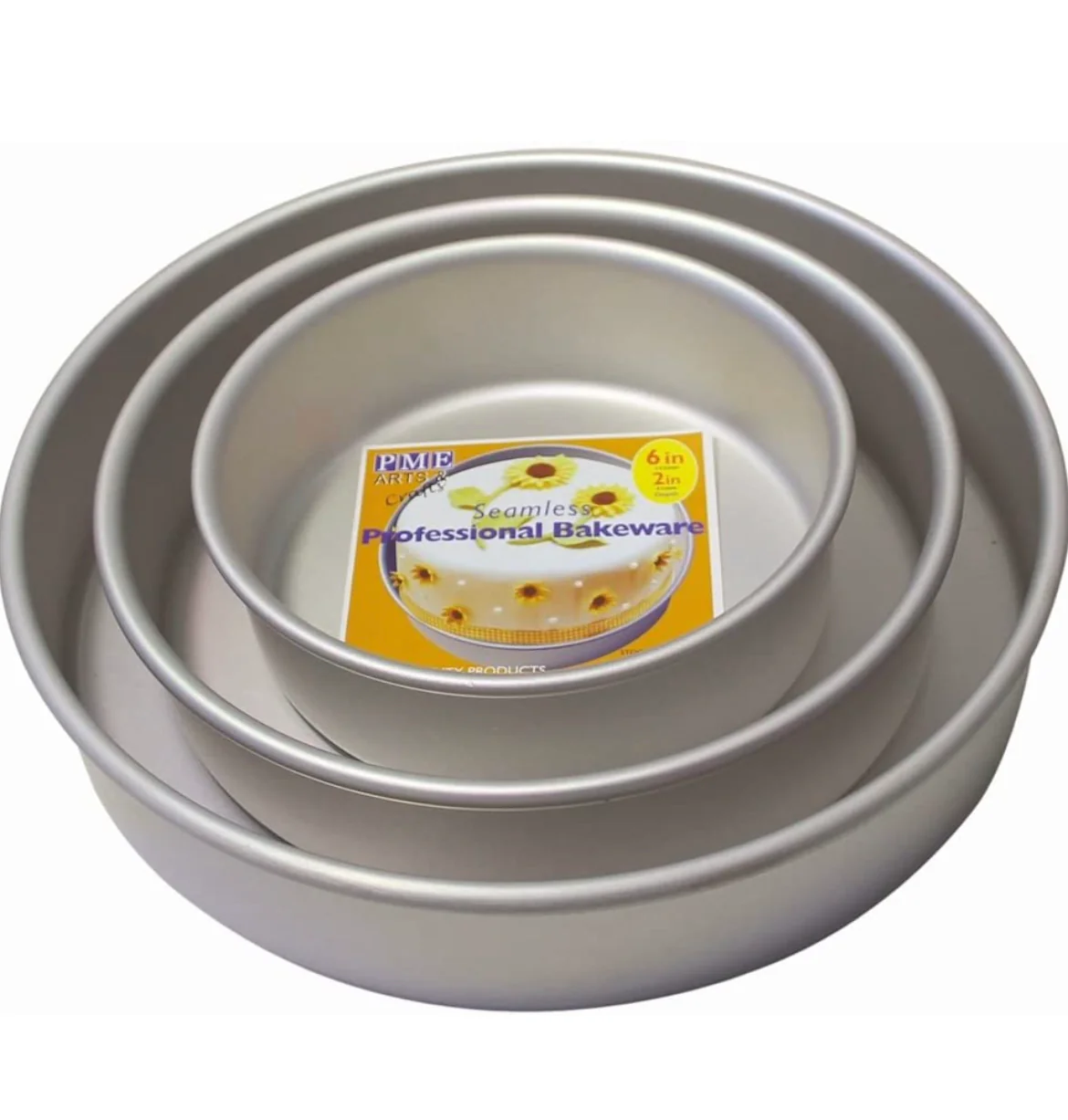 PME Round Cake Pan 6x2 Inch - Image 4