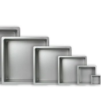 PME Square Cake Pan 9 x 9 x 4 Inch - Image 3