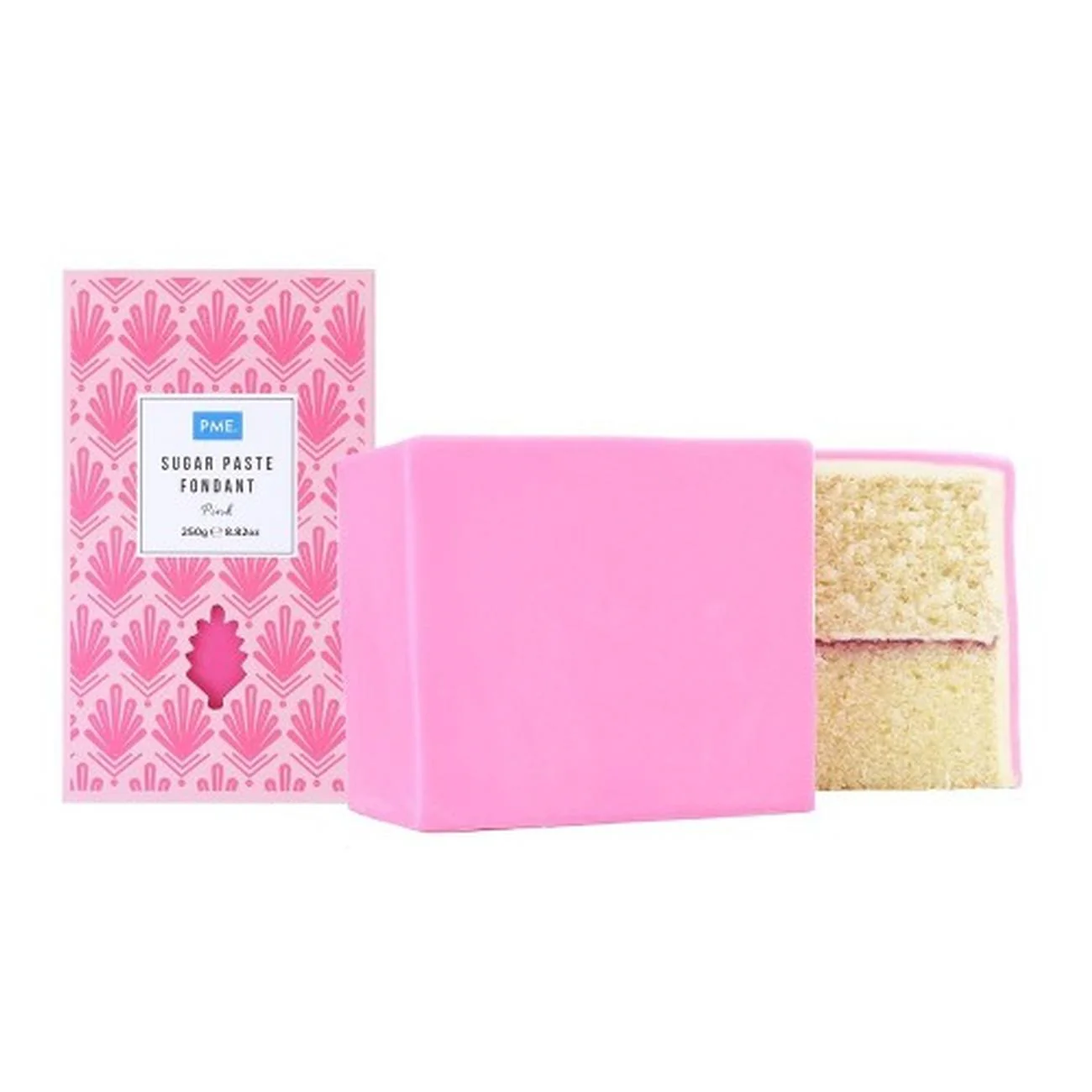 PME Sugar Paste Fondant – Pink 250g - Image 2