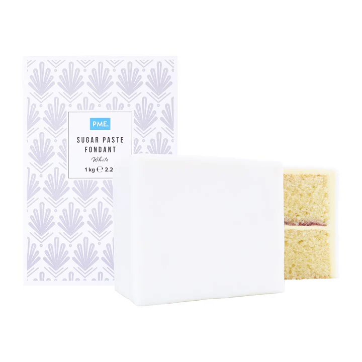 PME Sugar Paste Fondant – White 1kg - Image 2