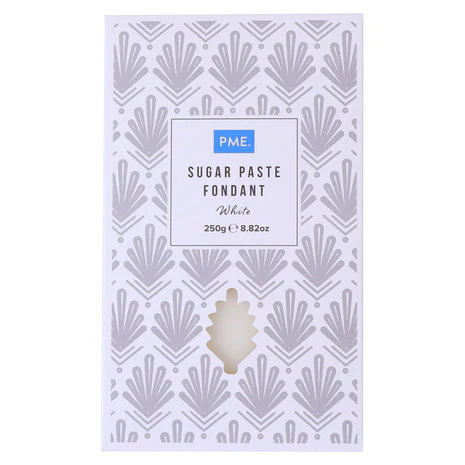 PME Sugar Paste Fondant – White 250g