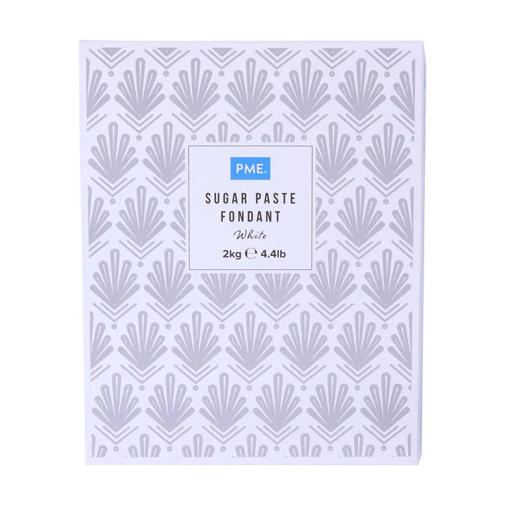 PME Sugar Paste Fondant – White 2kg