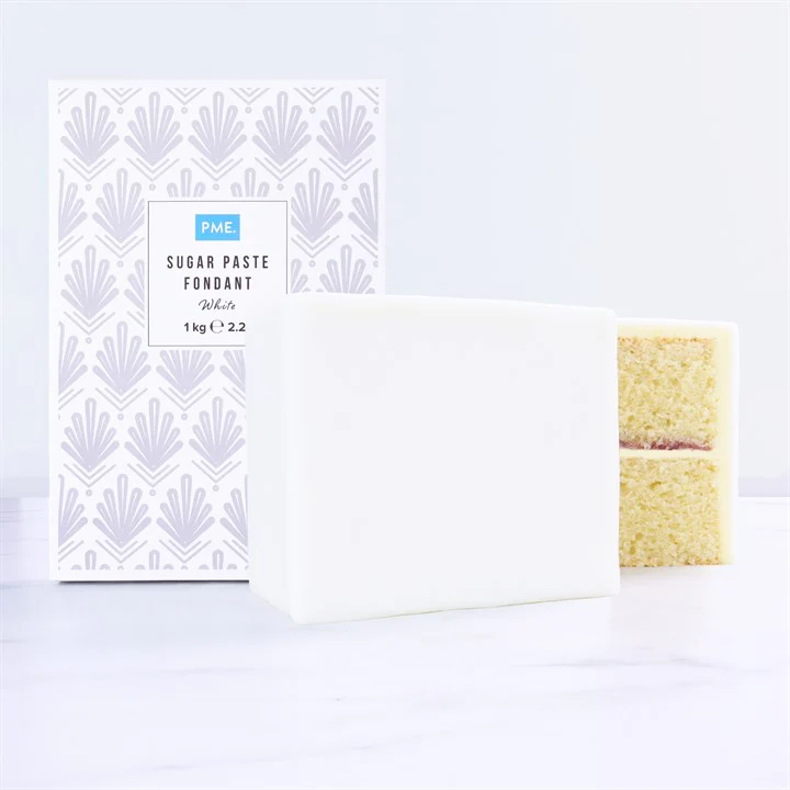 PME Sugar Paste Fondant – White 2kg - Image 2
