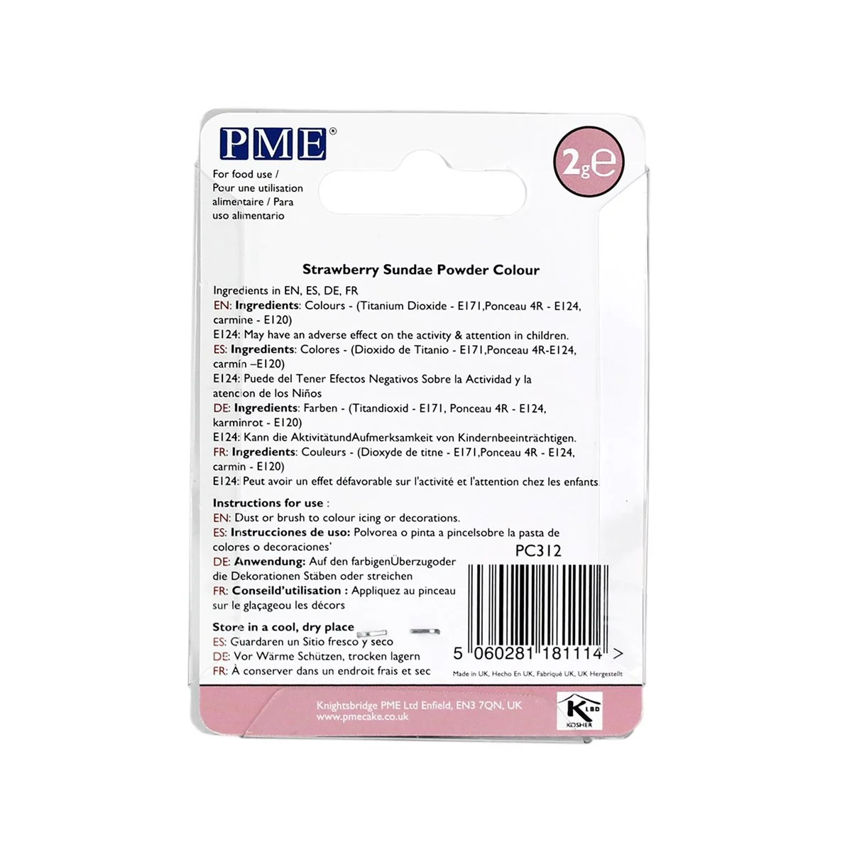 Powder Colour – Strawberry Sundae - Image 2