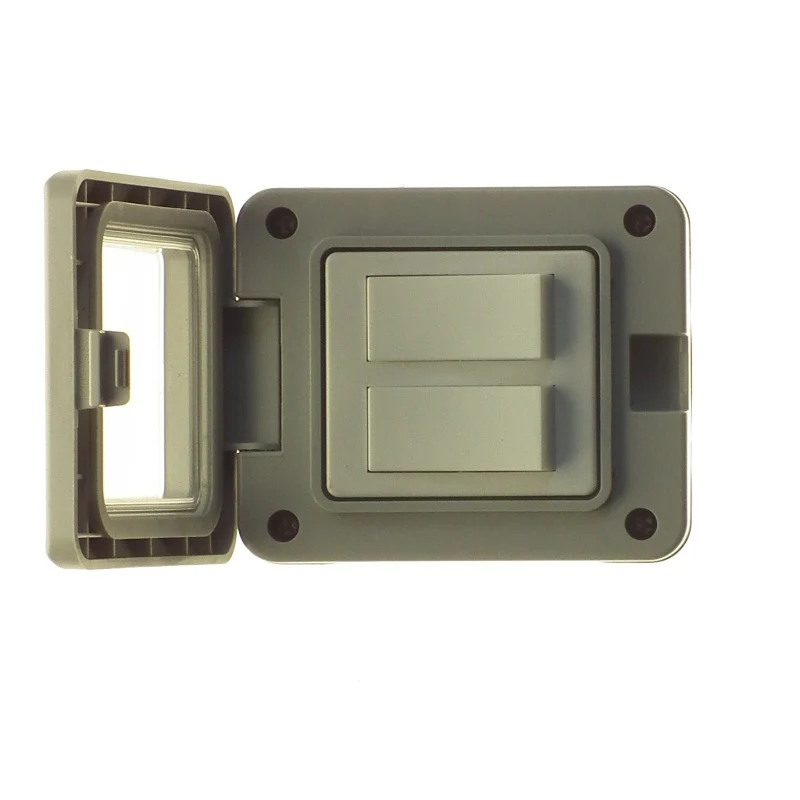 POWERMASTER ELECTRICAL 2 GANG OUTDOOR DAMP PROOF SWITCH IP55 - Image 3