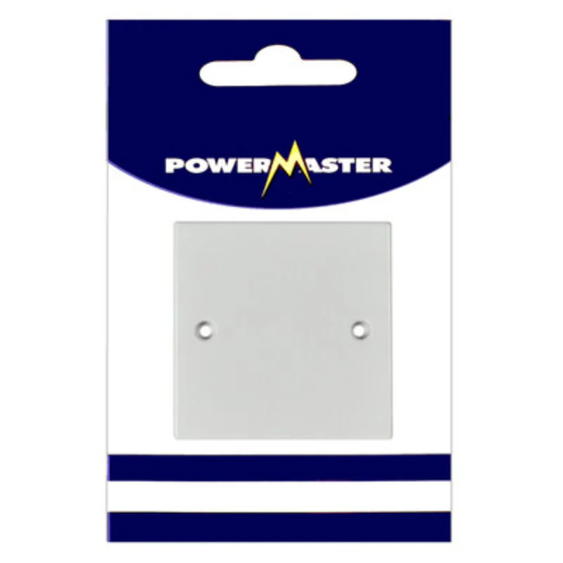 Powermaster Electrical 1 Gang Blanking Plate