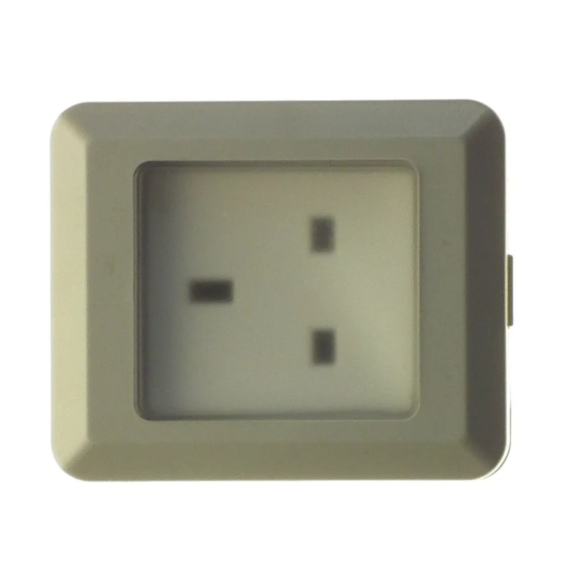 Powermaster Electrical 1 Gang Damp Proof Socket - Image 3