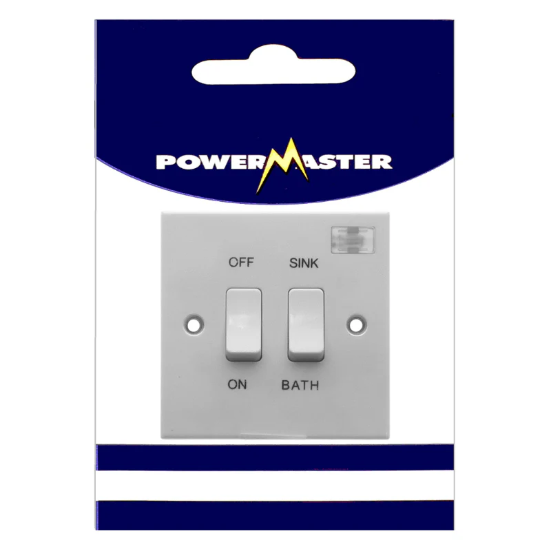 Powermaster Electrical Dual Immersion Switch with Neon Light