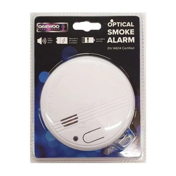 Daewoo Optical Smoke Alarm - 9V - Image 2