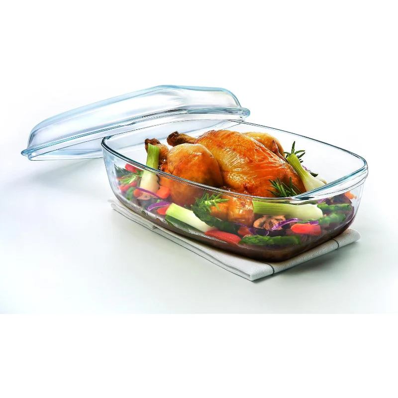 Pyrex Rectangular Casserole Dish 4.3L + 2.2L - Image 4