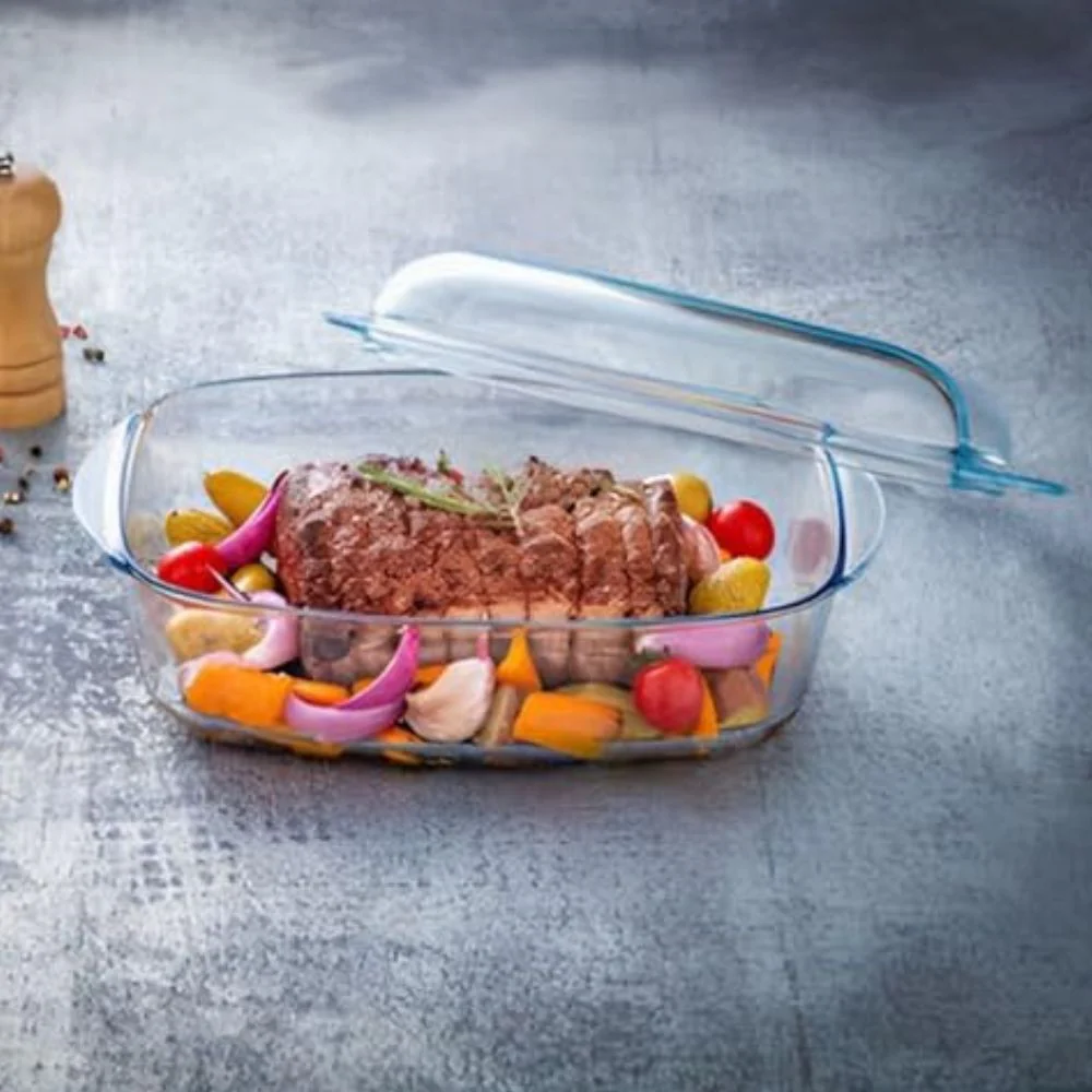 Pyrex Rectangular Casserole Dish 4.3L + 2.2L - Image 5
