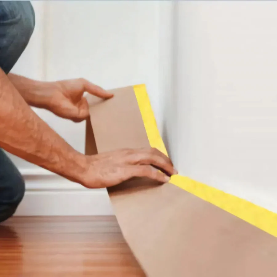 Q1 Pre Taped Masking Paper Roll - Image 4