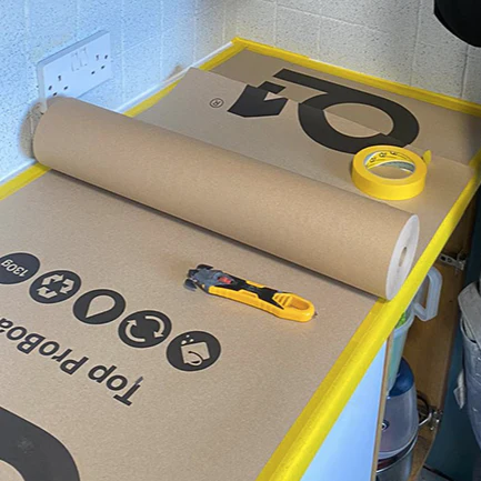Q1 Top ProBoard Masking Paper 55cm × 45m - Image 3