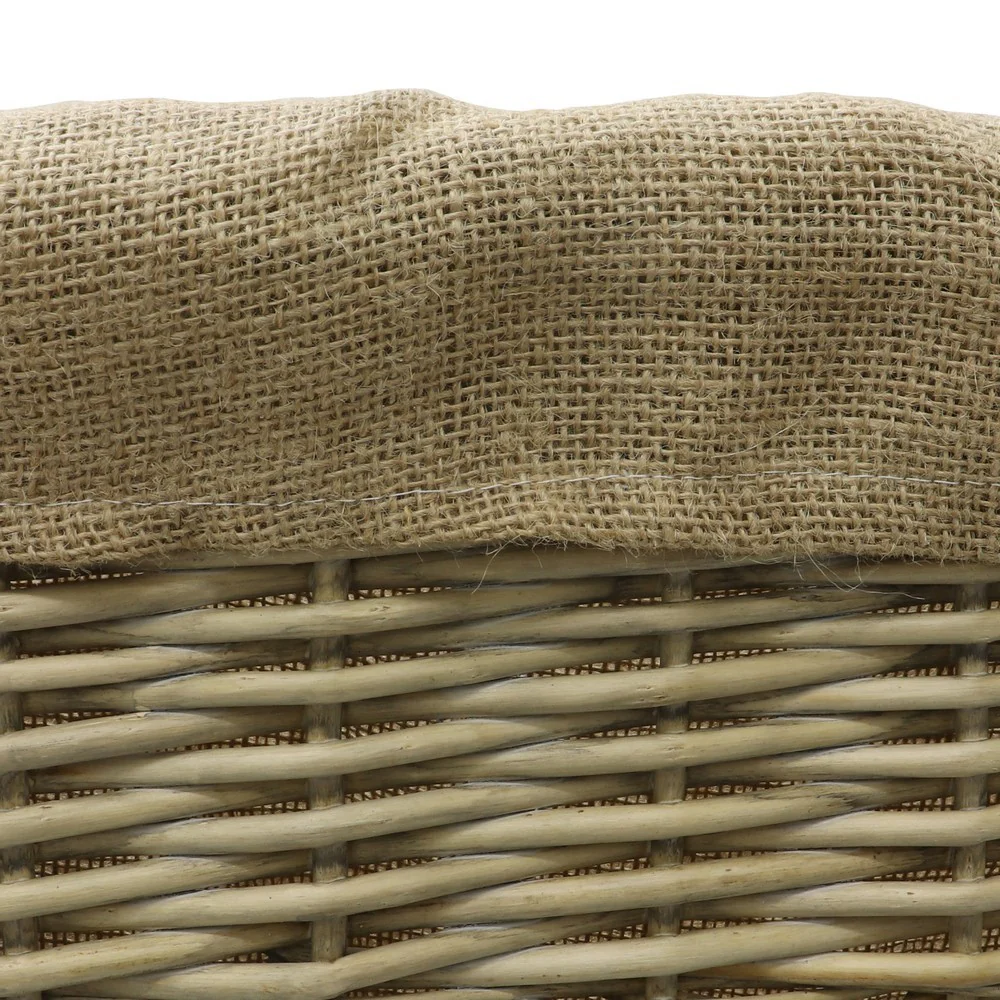 Rectangle Lined Log Basket - Image 4