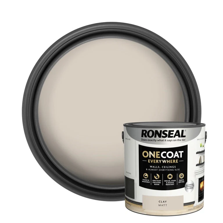 Ronseal One Coat Everywhere 5L - Clay Matt
