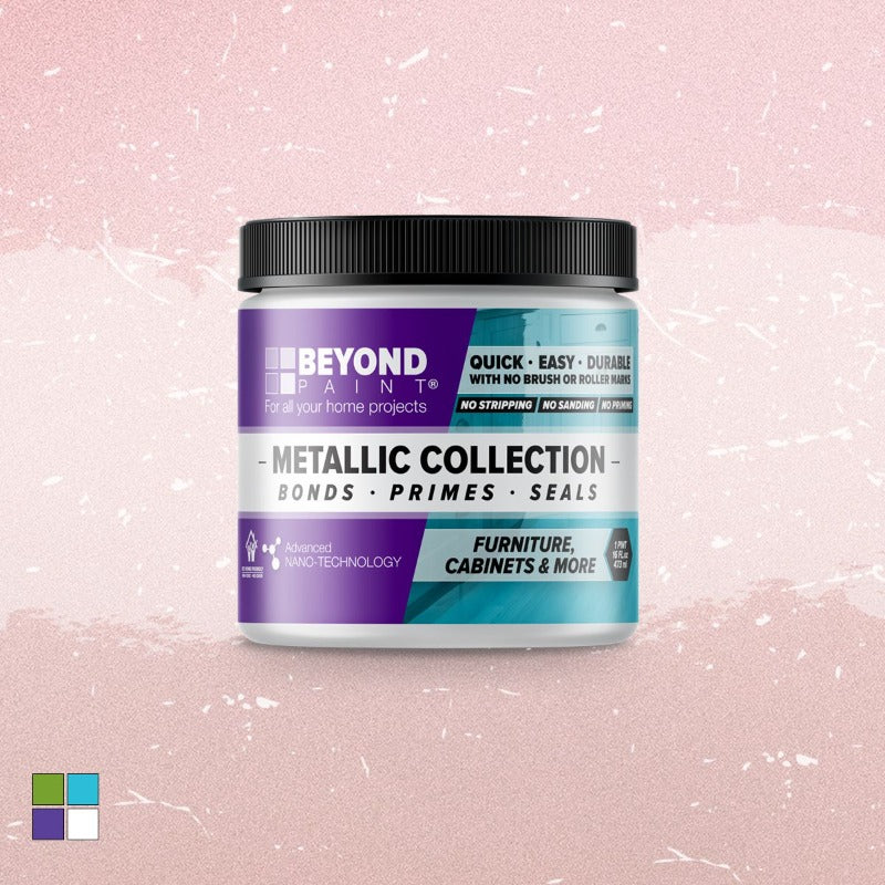 Metallic Rose Gold Beyond Paint All In One Furniture Paint - Image 3