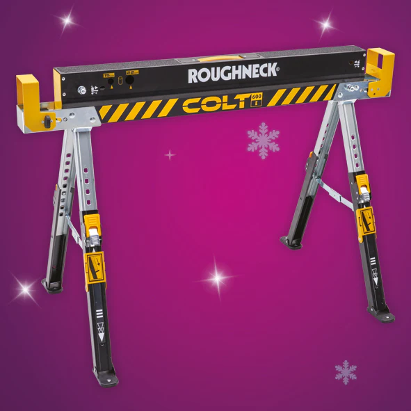 Roughneck Colt Folding Steel Sawhorse - Image 2