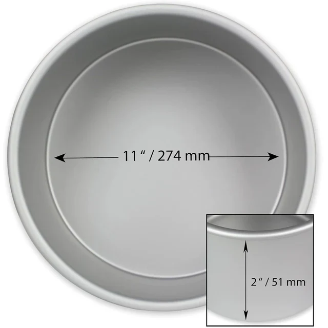 Round Cake Pan – 11in x 2in