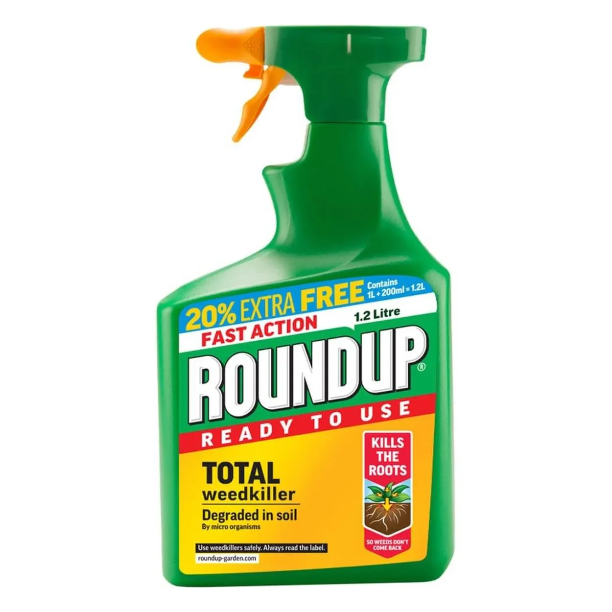 Roundup Ready To Use Weedkiller 1L
